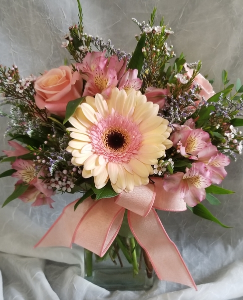 Tooty Fruity Peach from Lazy Daisy Flowers and Gifts in Keysville, VA