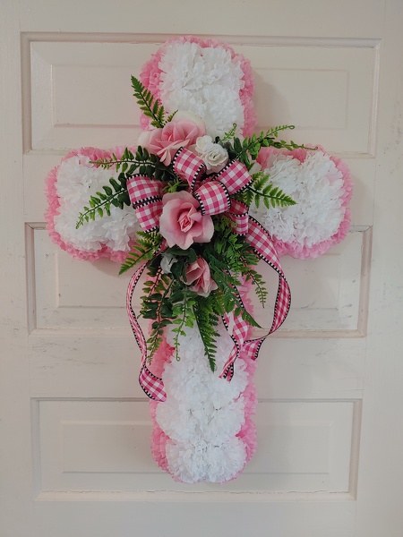 Beloved Cross from Lazy Daisy Flowers and Gifts in Keysville, VA